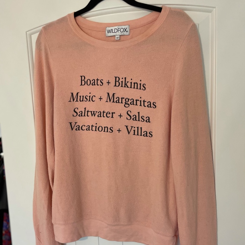 Wild fox pullover